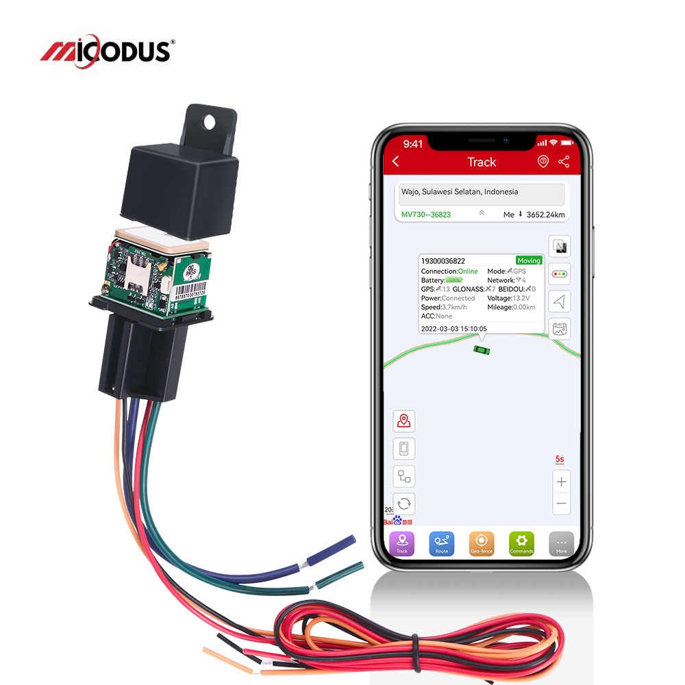 MV730 GPS Uydu Takip Cihazı - Dahili Blokajlı 