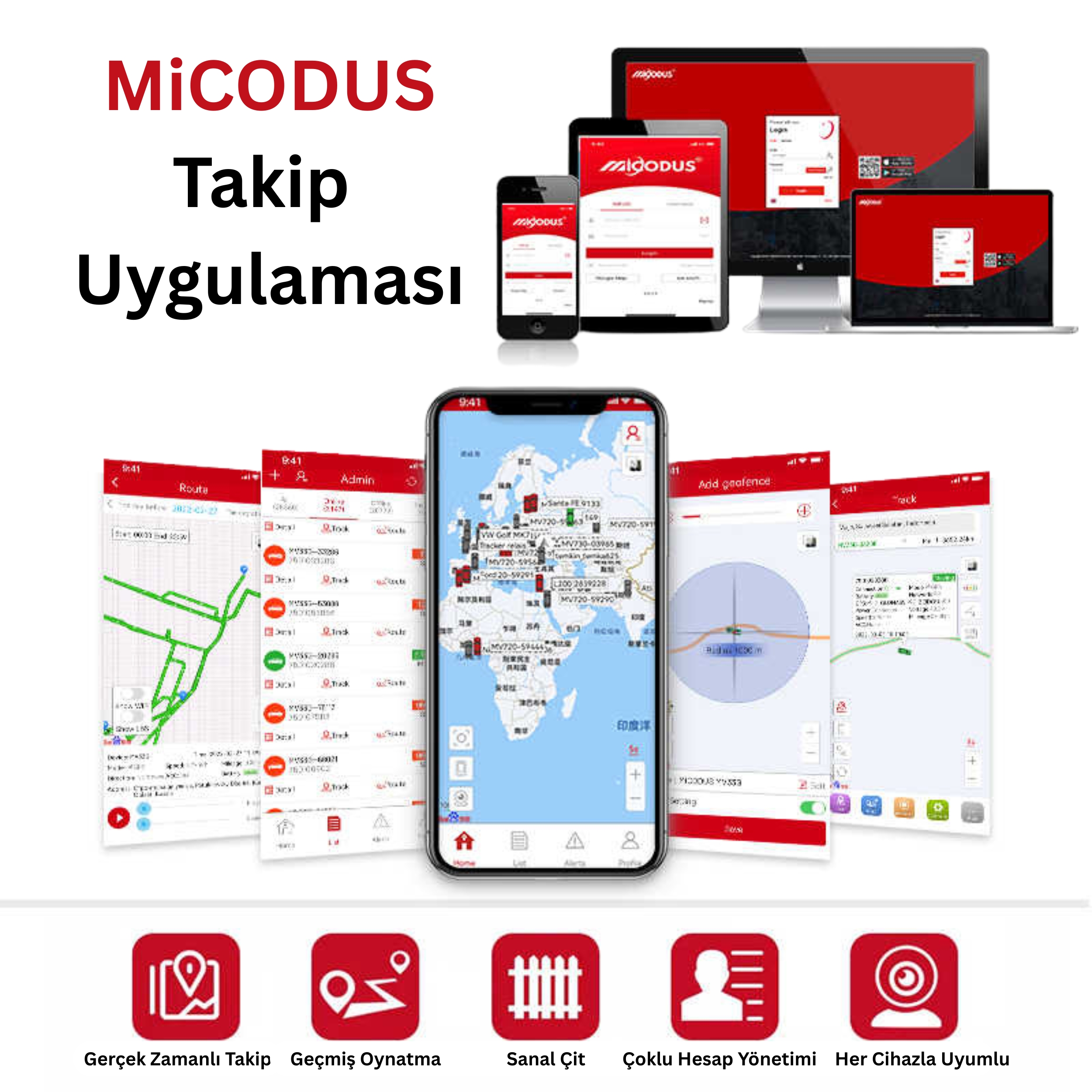 MV930/G Dahili Motor Blokajlı GPS Uydu Takip Cihazı