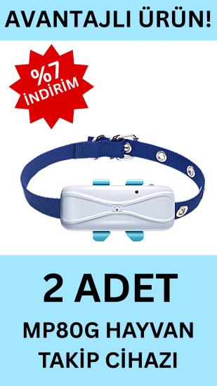 2 Adet MP80G Hayvan Takip Cihazı 