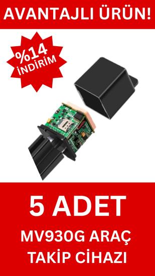 5 Adet MV930G Araç Takip Cihazı – 4G, Yakıt Kesme